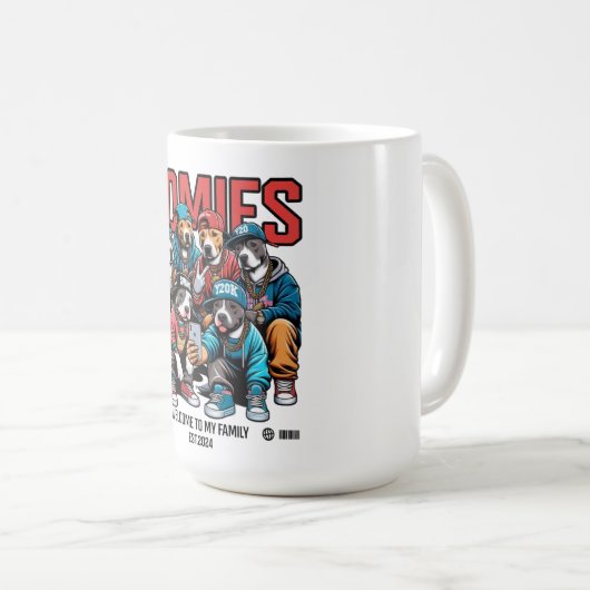 T-Shirt Koffiemok (Voorkant rechts)