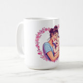 T-shirt Koffiemok (Voorkant links)