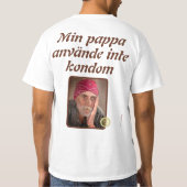 T-shirt — Kondom (Achterkant)