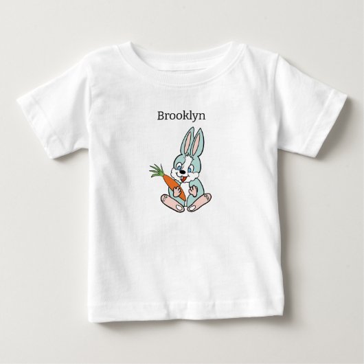 T-shirt "Konijn met wortel (Voorkant)
