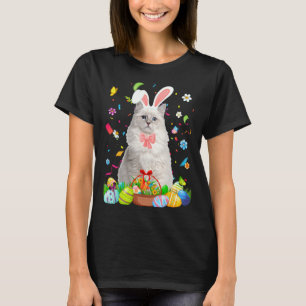 T-shirt Konijn Ragdoll Kat Paasei
