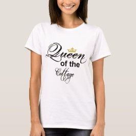T-shirt-koningin van het huishouden t-shirt