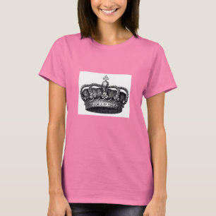 T-shirt koninklijke kroonvrouw