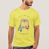 T-Shirt Koppel Puppy Liefde (Voorkant)