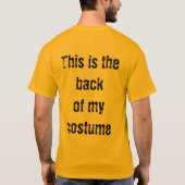 T-shirt kostuum (Achterkant)