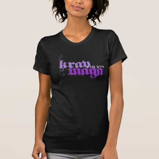 T-shirt Krav Maga, vrouwen (Voorkant)