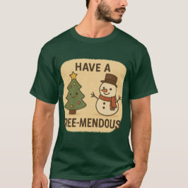 T-shirt Krijg een Boom-achtig Kerstfeest