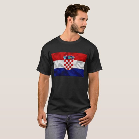 T-shirt Kroatië (Voorkant volledig)