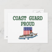 T-SHIRT kustwacht Briefkaart (Voorkant / Achterkant)