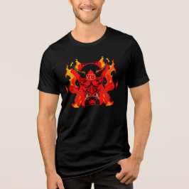 T-shirt kwaadaardige samoerai
