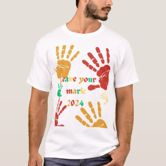 T-shirt laat je sporen na