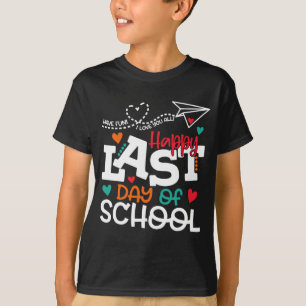 T-shirt Laatste Schooldag Docent Afstudeer Shirt