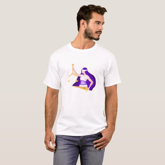 T-Shirt Lady Justice (Voorkant volledig)