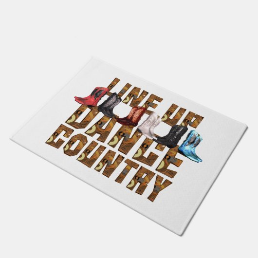 T-SHIRT Land Line Dance Deurmat (Schuin)