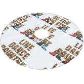 T-SHIRT Land Line Dance Kerstboom Rok (Gekanteld)