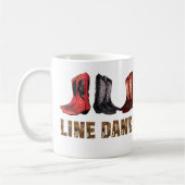 T-SHIRT Land Line Dance Koffiemok (Links)