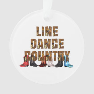 T-SHIRT Land Line Dance Ornament