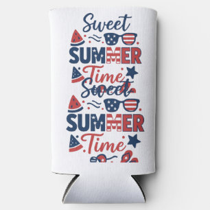 T_shirt Land van de Vrije - Amerikaanse Geest Seltzer Blikjeskoeler