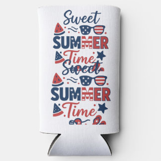 T_shirt Land van de Vrije - Amerikaanse Geest Seltzer Blikjeskoeler