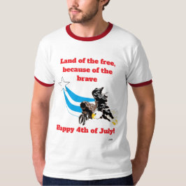 T-shirt: land van de vrijen t-shirt