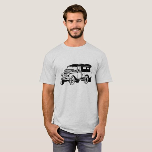 T-Shirt Landrover Series III (Voorkant volledig)