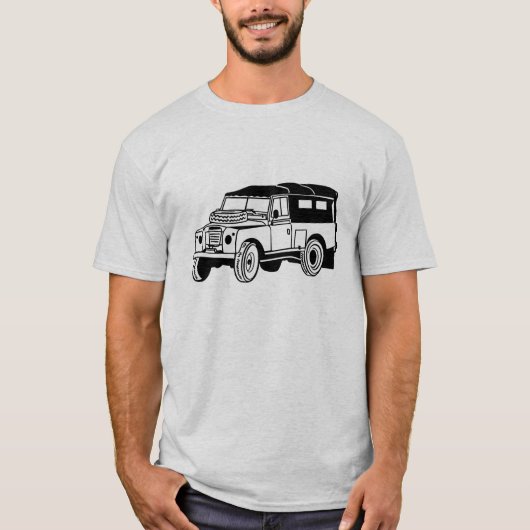 T-Shirt Landrover Series III (Voorkant)