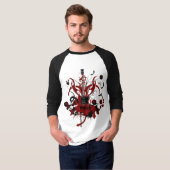 T Shirt Lange Dubbele Rock (Voorkant volledig)