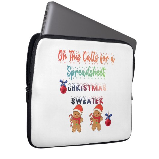 T-Shirt Laptop Sleeve (Voorkant Rechts)