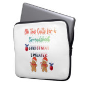 T-Shirt Laptop Sleeve (Voorkant Links)