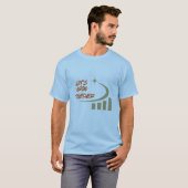 T-shirt "Laten we samen groeien" Progress Star & B (Voorkant volledig)