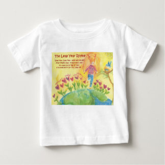 T-shirt "Leap Year Rhyme Ruffle"