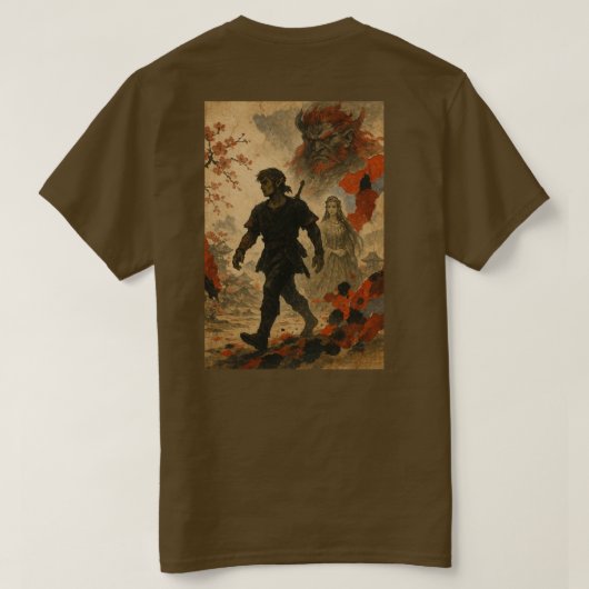 T-shirt Legend of Zelda (Design achterkant)
