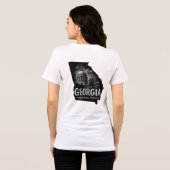 T-shirt legt het hart en het erfgoed van Georgia v (Achterkant volledig)