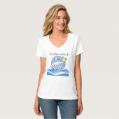 T-shirt Lemontiniville Beach (Voorkant volledig)