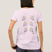 T-shirt : Lente Bloemen (Achterkant)