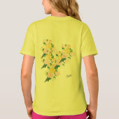 T-shirt : Lente Bloemen (Achterkant)