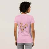 T-shirt : Lente Bloemen (Achterkant volledig)
