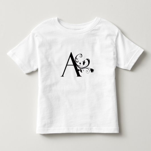 T-shirt letter A (Voorkant)