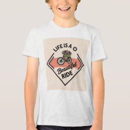 T-shirt Leven Is Een Mooie Rit