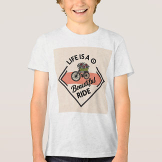 T-shirt Leven Is Een Mooie Rit