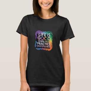 T-shirt leven is goed als serie......