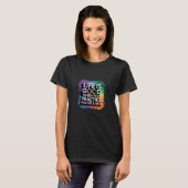 T-shirt leven is goed als serie...... (Voorkant volledig)