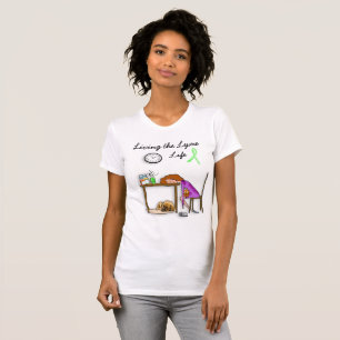 T-shirt 'Leven met Lyme'