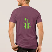 T-shirt (levendig scharlaken) (Achterkant)