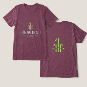T-shirt (levendig scharlaken)