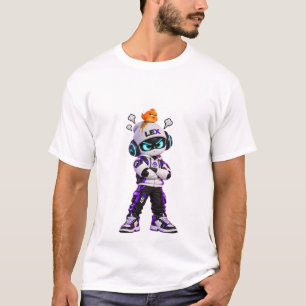 T-shirt - Lex Boze Robot Vogel - ASW Universum
