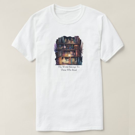 T-Shirt lezen (Design voorkant)