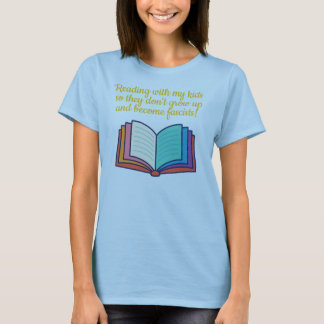 T-shirt 'Lezen met mijn kinderen'
