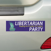 T-SHIRT Libertarian Bumpersticker (Op auto)