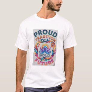 T-shirt 'Liberty's Promise Endures' Meerkleurig